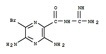 6-bromoamiloride molecular structure