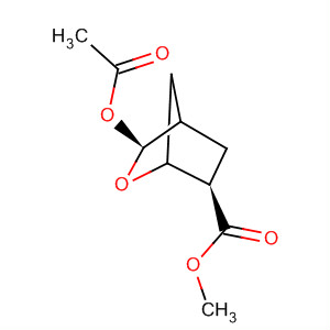 2-Oxabicyclo[2.2.1]heptane-6-carboxylic acid, 3-(acetyloxy)-, methylester, (3-exo,6-endo)-