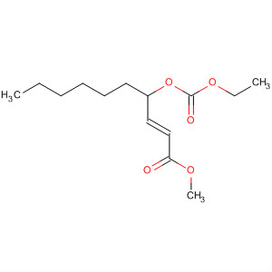 2-Decenoic acid, 4-[(ethoxycarbonyl)oxy]-, methyl ester, (E)-