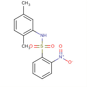 Benzenesulfonamide, N-(2,5-dimethylphenyl)-2-nitro- molecular structure