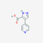 4-(Pyridin-4-yl)-1H-pyrazole-3-carboxylic acid