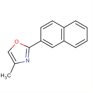 Oxazole, 4-methyl-2-(2-naphthalenyl)- molecular structure