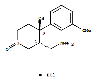 (3R,4S)-3-[(dimethylamino)methyl]-4-(3-methoxyphenyl)tetrahydro-2H-thiopyran-4-ol 1-oxide hydrochloride