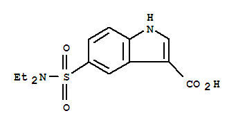 5-(diethylsulfamoyl)-1H-indole-3-carboxylic acid