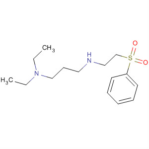 1,3-Propanediamine, N,N-diethyl-N'-[2-(phenylsulfonyl)ethyl]- molecular structure