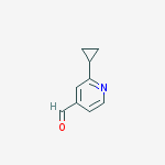 2-cyclopropylisonicotinaldehyde