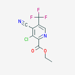 Ethyl 3-chloro-4-cyano-5-(trifluoromethyl)pyridine-2-carboxylate