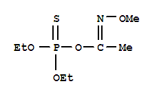 {[(diethoxyphosphorothioyl)oxy][(1E)-methoxymethylidene]ammonio}methanide molecular structure