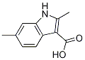 2,6-Dimethyl-1H-indole-3-carboxylic acid molecular structure
