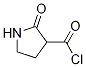 2-oxopyrrolidine-3-carbonyl chloride molecular structure