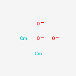 Curium oxide (Cm2O3) molecular structure