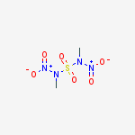N,N'-Dimethyl-N,N'-dinitro-sulfamide molecular structure