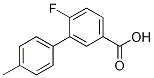 4-Fluoro-3-(4-methylphenyl)benzoic acid