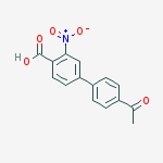 4-(4-acetylphenyl)-2-nitrobenzoic Acid
