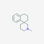 1'-methyl-3,4-dihydro-2H-spiro[naphthalene-1,3'-piperidine] molecular structure