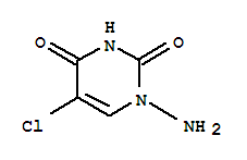 1-amino-5-chloropyrimidine-2,4(1H,3H)-dione