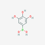 (3,4,5-trihydroxyphenyl)boronic Acid molecular structure