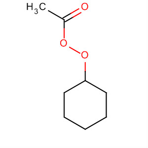 Ethaneperoxoic acid, cyclohexylidene ester molecular structure