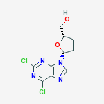 [(2S,5R)-5-(2,6-dichloro-9H-purin-9-yl)tetrahydrofuran-2-yl]methanol