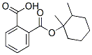 (dimethylcyclohexyl) hydrogen phthalate molecular structure