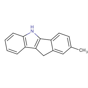 Indeno[1,2-b]indole, 5,10-dihydro-8-methyl- molecular structure
