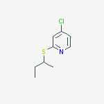 2-(sec-Butylthio)-4-chloropyridine