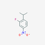 2-Fluoro-1-isopropyl-4-nitrobenzene molecular structure