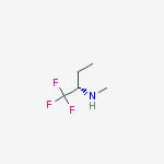 (S)-N-METHYL-1,1,1-TRIFLUORO-2-BUTYLAMINE molecular structure