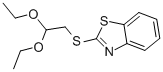 2-[(2,2-DIETHOXYETHYL)THIO]-1,3-BENZOTHIAZOLE molecular structure
