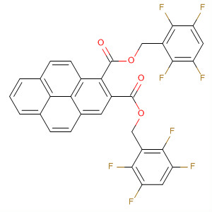 1,2-Pyrenedicarboxylic acid, bis[(2,3,5,6-tetrafluorophenyl)methyl] ester