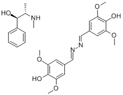 Ephedrine tannate molecular structure