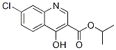 3-Quinolinecarboxylic acid, 7-chloro-4-hydroxy-, 1-Methylethyl ester molecular structure