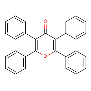 4H-Pyran-4-one, 2,3,5,6-tetraphenyl-