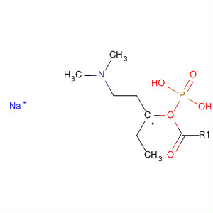 Phosphonic acid, [3-(dimethylamino)propyl]-, monoethyl ester, sodiumsalt molecular structure