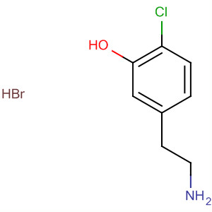 Phenol, 5-(2-aminoethyl)-2-chloro-, hydrobromide