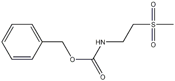 2-(METHYLSULFONYL)ETHYL]CARBAMIC ACID BENZYL ESTER