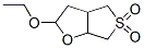 THIENO[3,4-B]FURAN,2-ETHOXYHEXAHYDRO-,5,5-DIOXIDE molecular structure