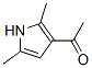 ETHANONE,1-(2,5-DIMETHYL-1H-PYRROL-3-YL)- molecular structure