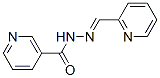 N-(2-Pyridinylmethylene)-3-pyridinecarbohydrazide molecular structure