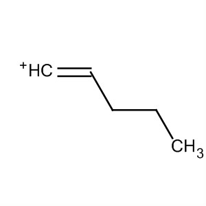 Pentenylium molecular structure