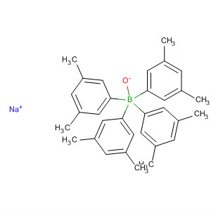Borate(1-), tetrakis(3,5-dimethylphenyl)-, sodium molecular structure