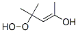2-Penten-2-ol,4-hydroperoxy-4-methyl-, (2E)-