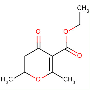 2H-Pyran-5-carboxylic acid, 3,4-dihydro-2,6-dimethyl-4-oxo-, ethyl ester