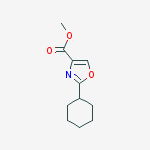 2-Cyclohexyl-oxazole-4-carboxylic acid methyl ester