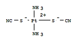 Platinum,diamminebis(thiocyanato-kS)-, (SP-4-1)-