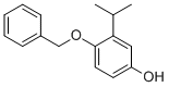 4-Benzyloxy-3-isopropyl-phenol molecular structure