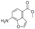 4-Benzofurancarboxylicacid, 7-amino-, methyl ester molecular structure