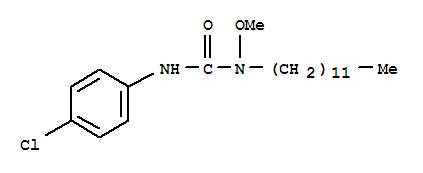 3-(4-chlorophenyl)-1-dodecyl-1-methoxyurea molecular structure