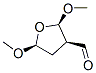 3-FURANCARBOXALDEHYDE,TETRAHYDRO-2,5-DIMETHOXY-,[2R-(2A,3A,5A)]- molecular structure