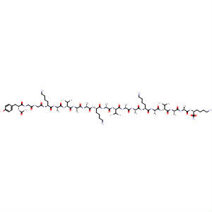 L-Lysinamide,N-acetyl-L-tyrosylglycylglycyl-L-lysyl-L-alanyl-L-valyl-L-alanyl-L-alanyl-L-lysyl-L-alanyl-L-valyl-L-alanyl-L-alanyl-L-lysyl-L-alanyl-L-valyl-L-alanyl-L-alanyl-